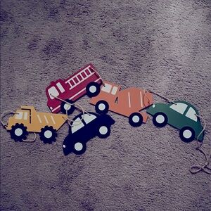 Colorful Vehicle String Toy for Kids
